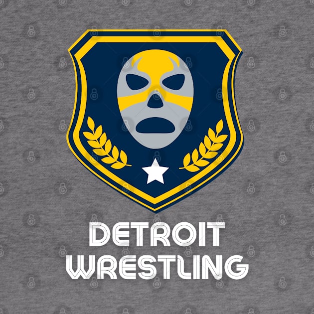 Detroit Wrestling "Walmart Blue" by DDT Shirts